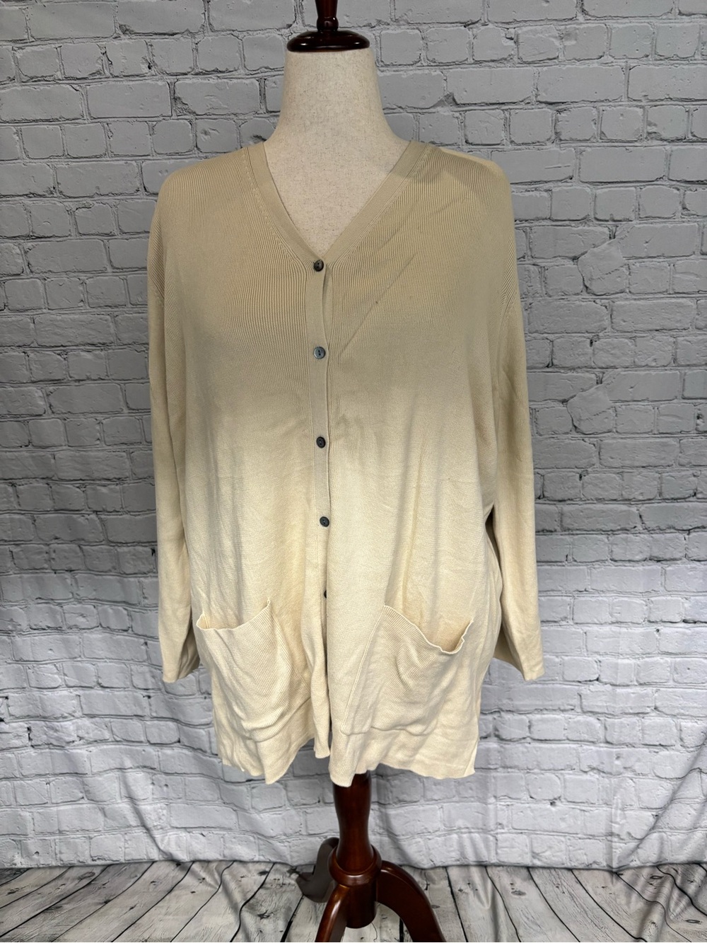 *NEW* Women’s Charter Club Cotton Long Sleeve Cardigan Sweater - Size - 3X